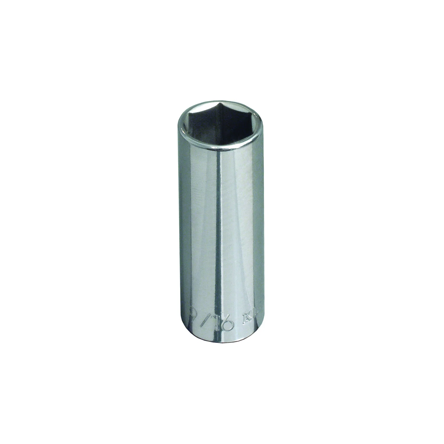 65713 Socket, 3/8 in Hex Drive, 9/16 in Deep Socket, 6 Points
