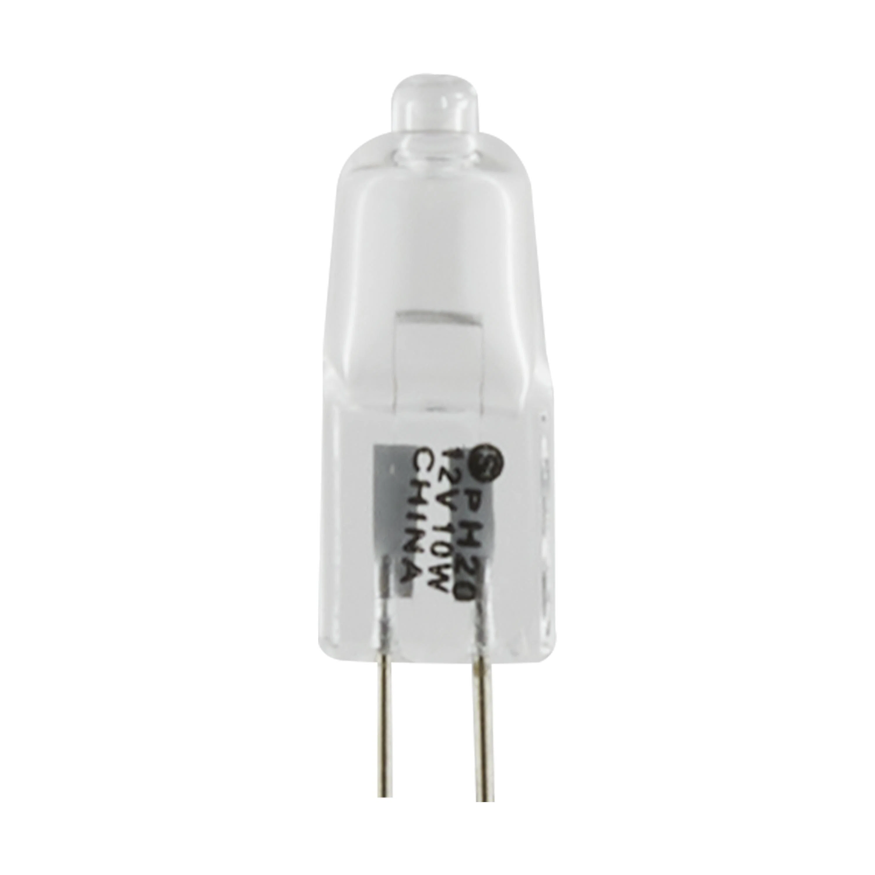 S3171 Dimmable Halogen Lamp, 10 W, G4 Lamp, T3 Shape, 120 Lumens Initial